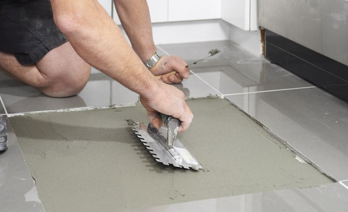 How to replace a broken tile