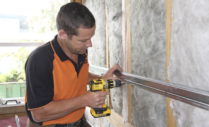 How to install a noise control wall