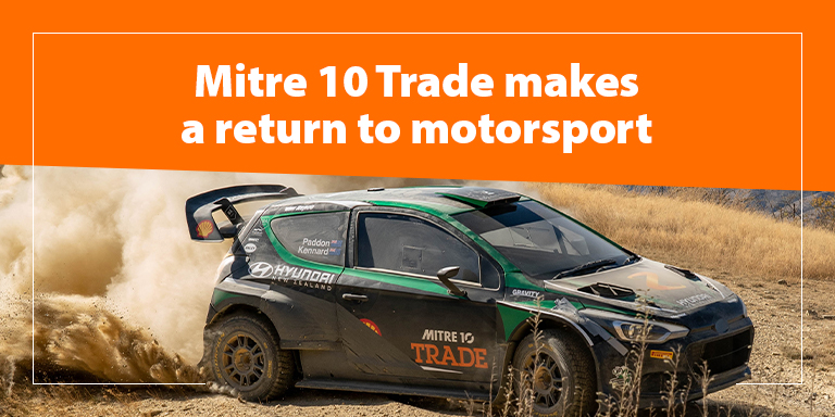 Mitre 10 Trade makes a return to motorsport
