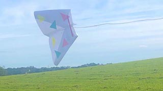 Folded Paper Kite