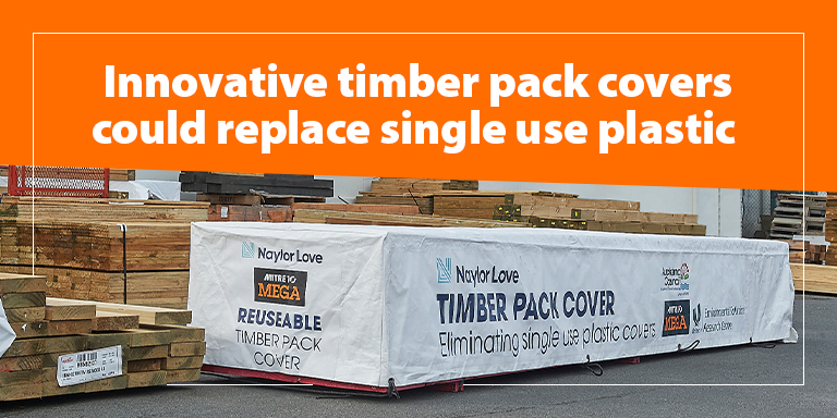 Innovative timber pack covers could replace single use plastic