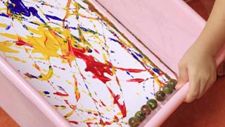 Painting with Marbles