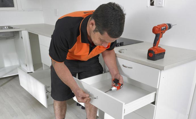 How to install a flat pack kitchen