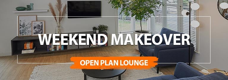 Weekend Makeover - Open Plan Lounge
