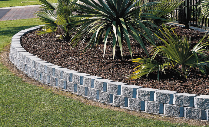 How to lay border stones