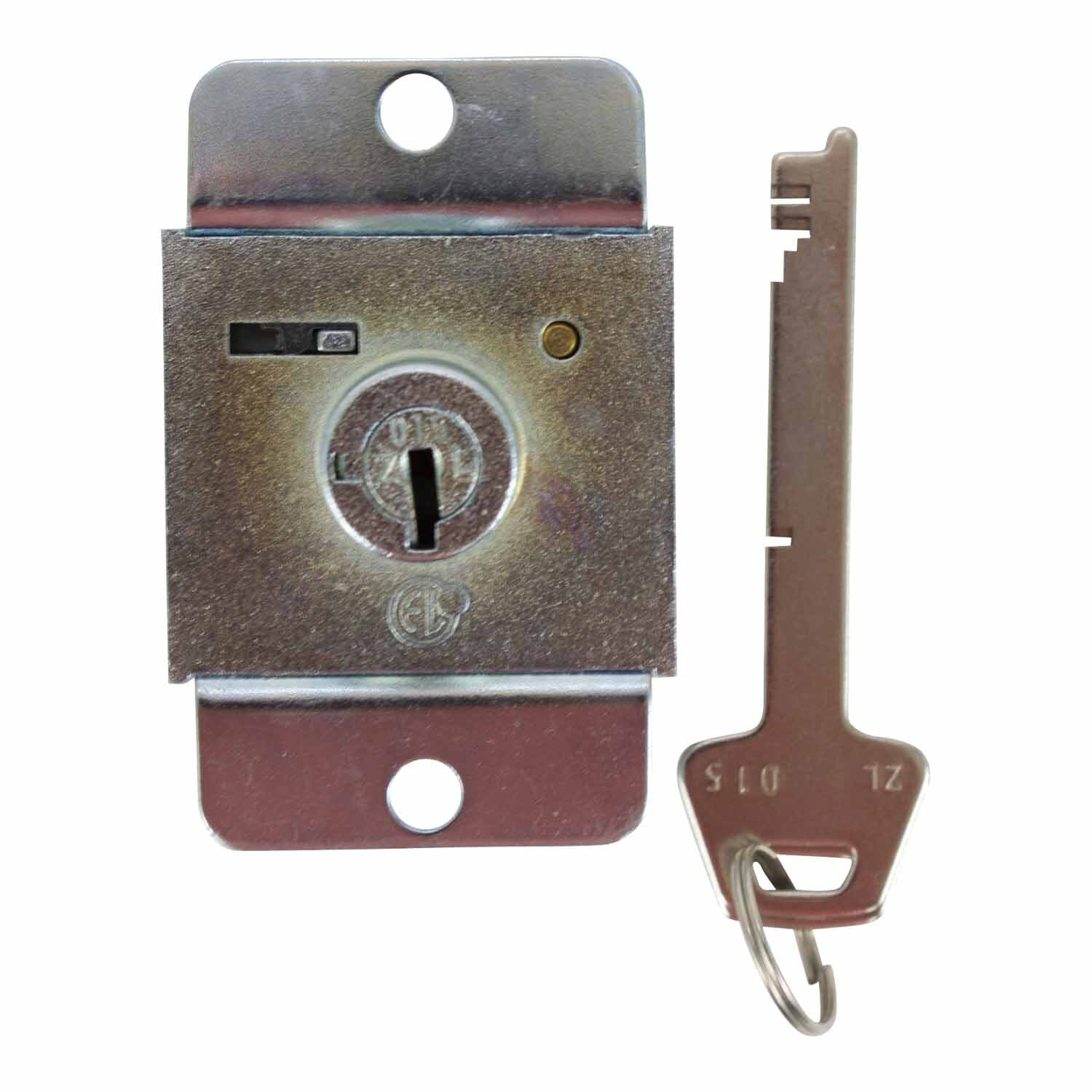 Carbine | Locker Lock - Deadbolt 57mm x 66.40mm Silver | Mitre10