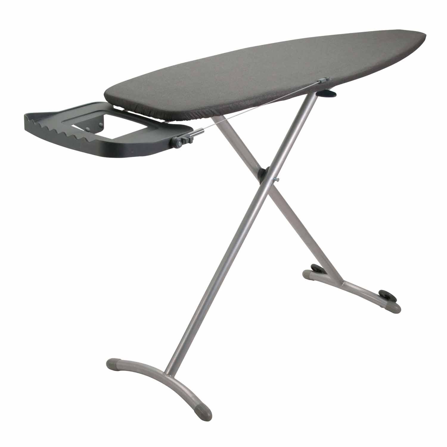 Suzy Deluxe Ironing Board 1350mm x 460mm Charcoal and Grey Mitre10