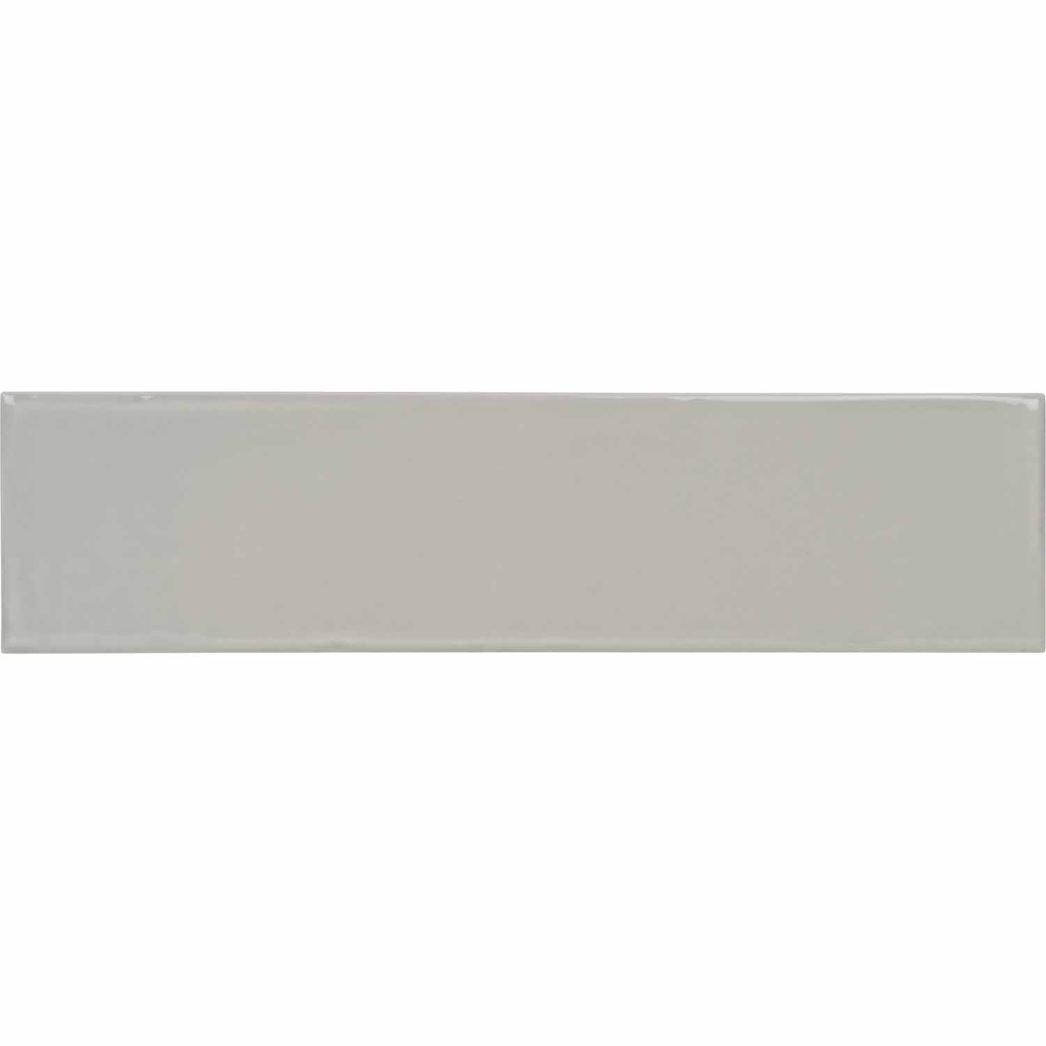 Florencia | Wall Tile Glazed Ceramic Gloss Finish 75 x 300mm Smoke ...