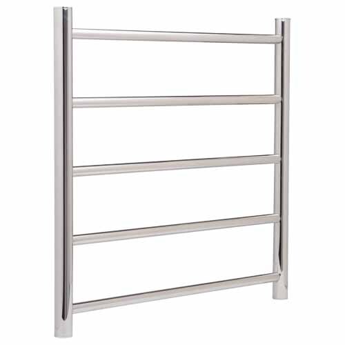 Goldair Heated Towel Rail 5 Bar Polished Stainless Steel Mitre10