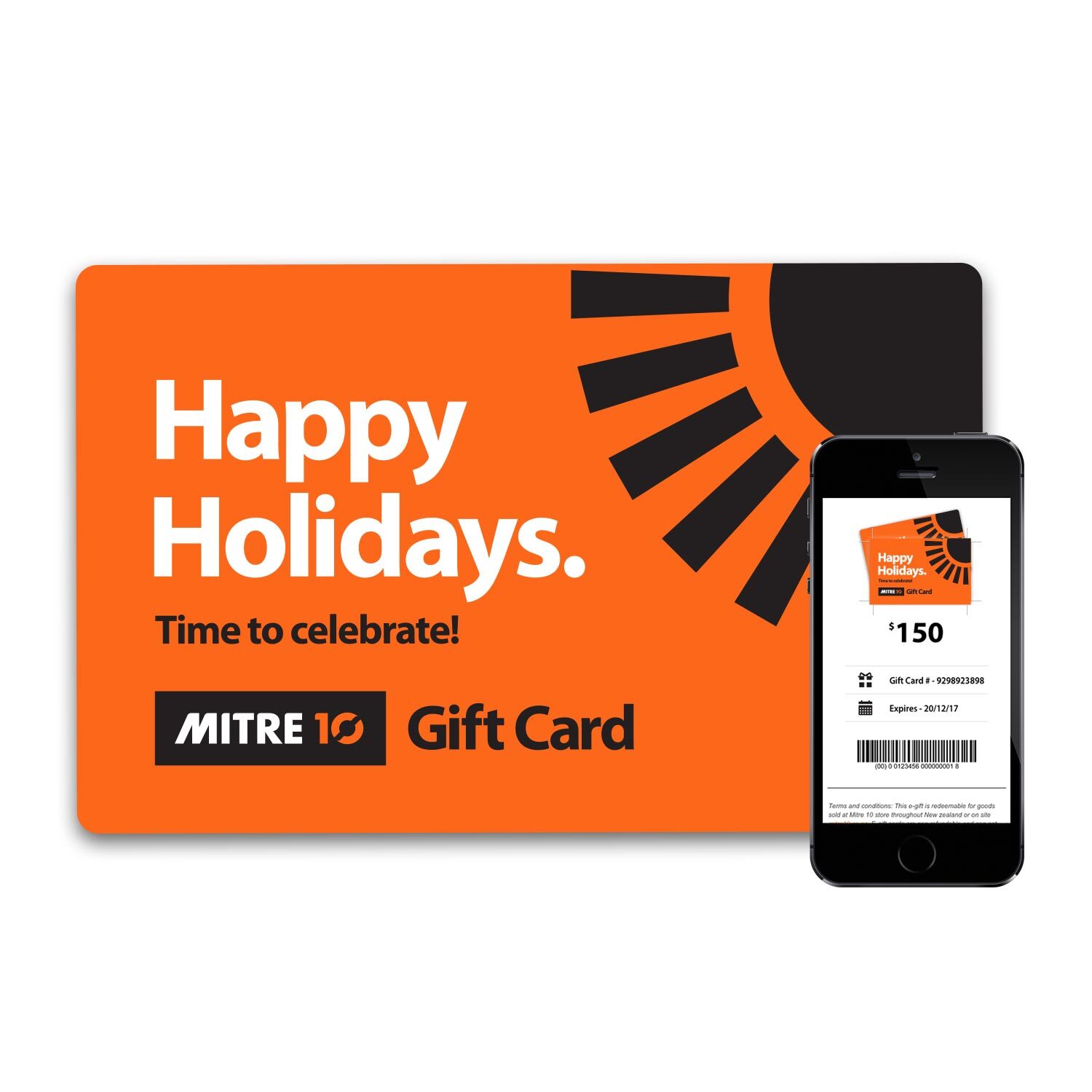 EGift Card Happy Holidays Mitre 10 EGift Cards