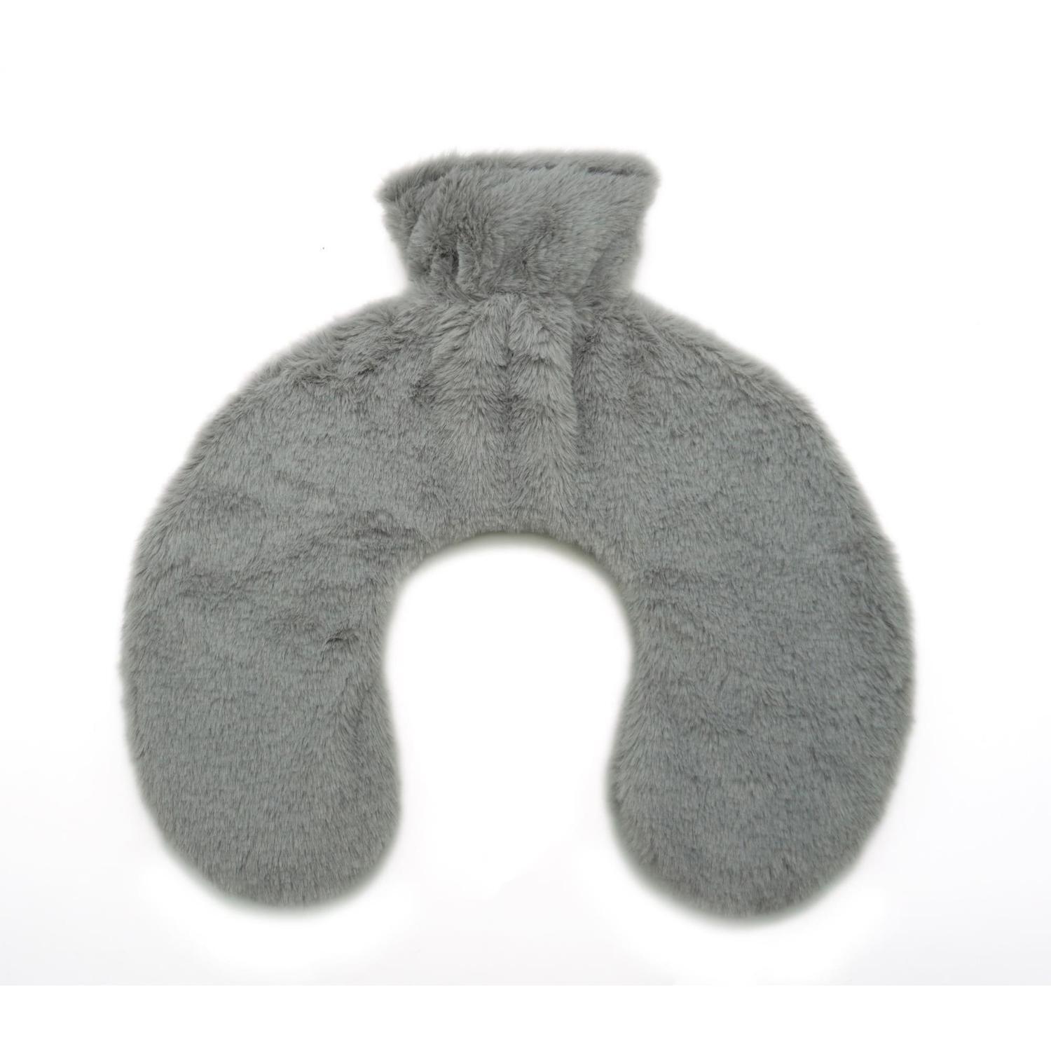 Nouveau | U-Shaped Hot Water Bottle with Faux Fur Cover Assorted ...