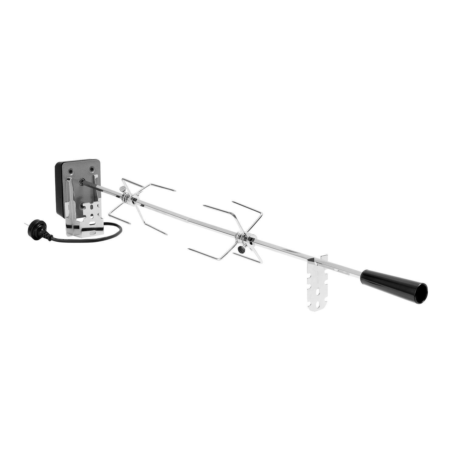 BBQ Rotisserie Kit Grilled