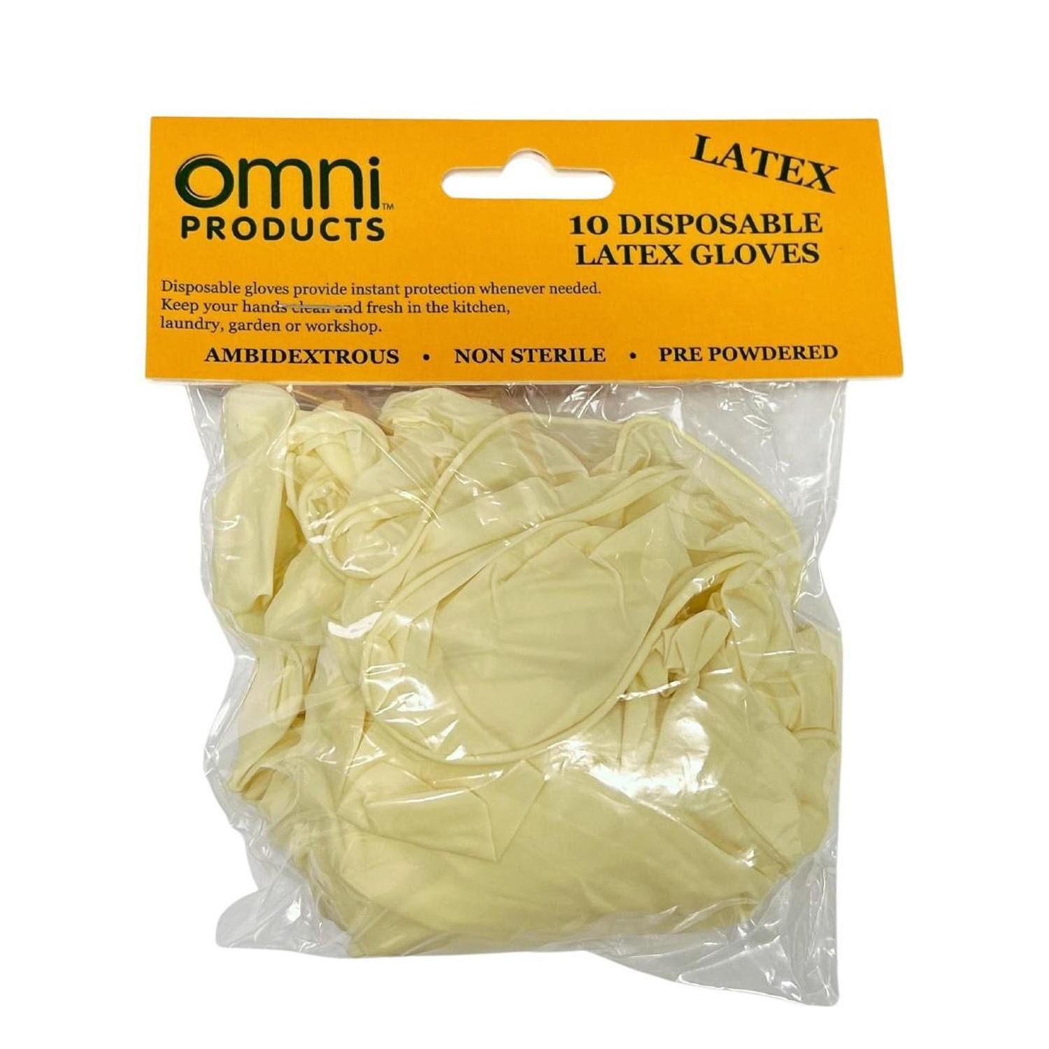 Latex Gloves Disposable 10 Pack Mitre10