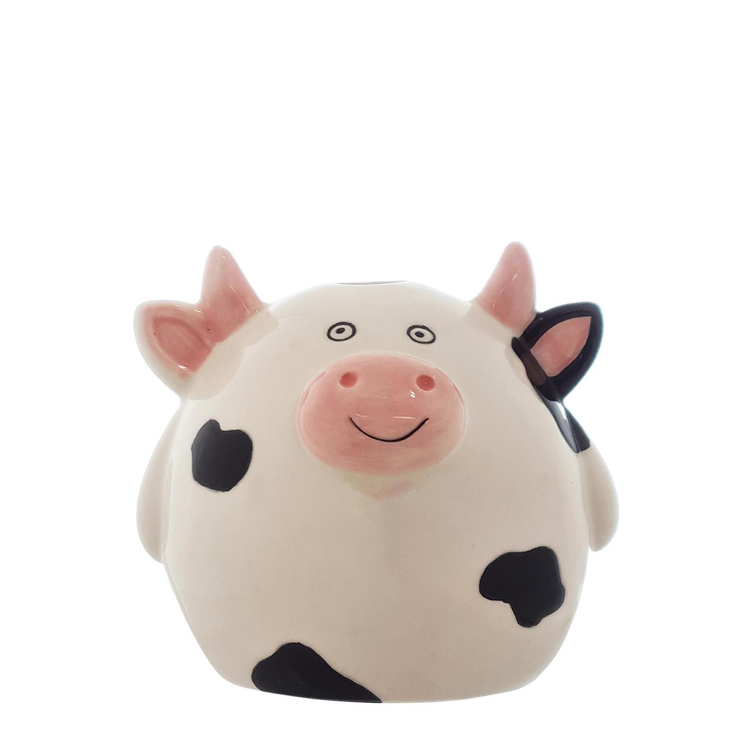 Seymours Ceramic Cow Toothbrush Holder Mitre10