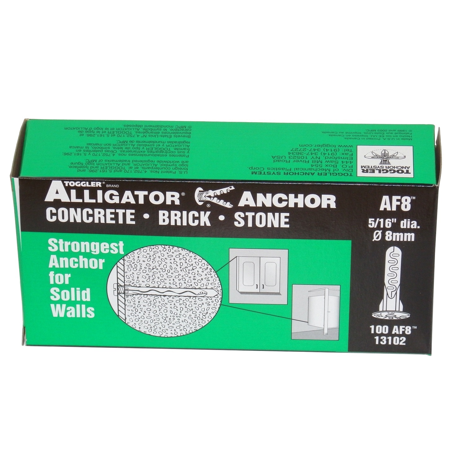 Wall Anchor Drywall Toggle Anchors