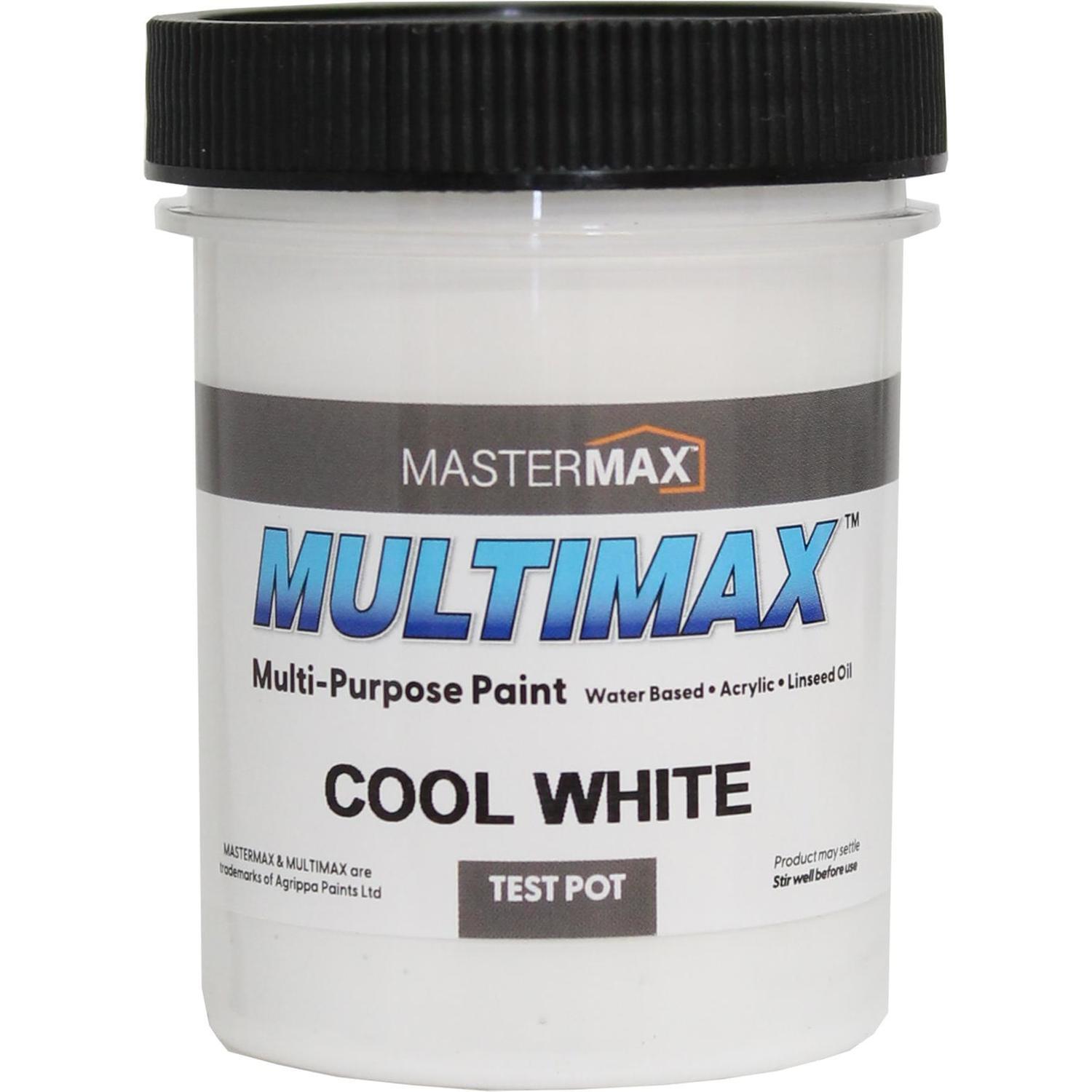 MULTIMAX MultiPurpose Modified Hybrid Paint Test Pot Cool White