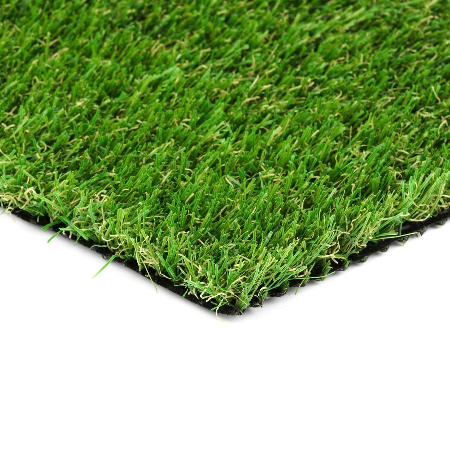 Ascot Roll of Artificial Grass 25mmx1850mm Wide Two Tone Green ...