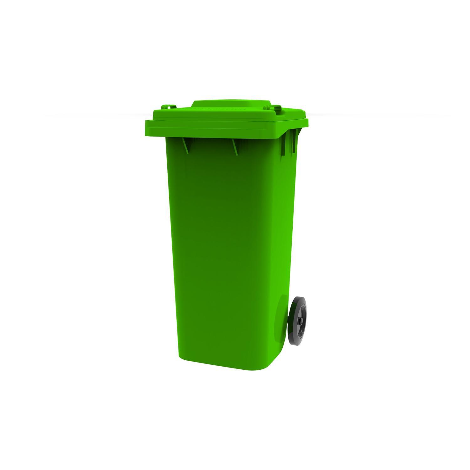 Wheelie Bin 120 Litre Green Mitre10