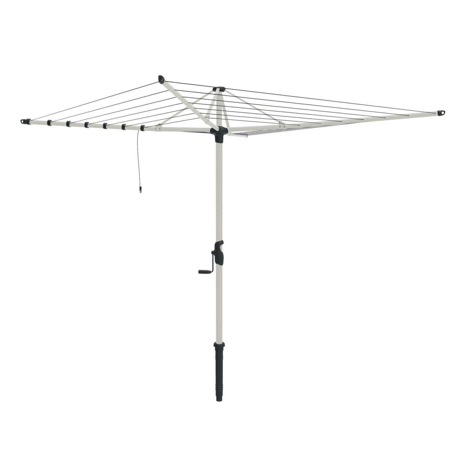 Hills Hills Rotary Clothesline 48m Surfmist® Mitre10