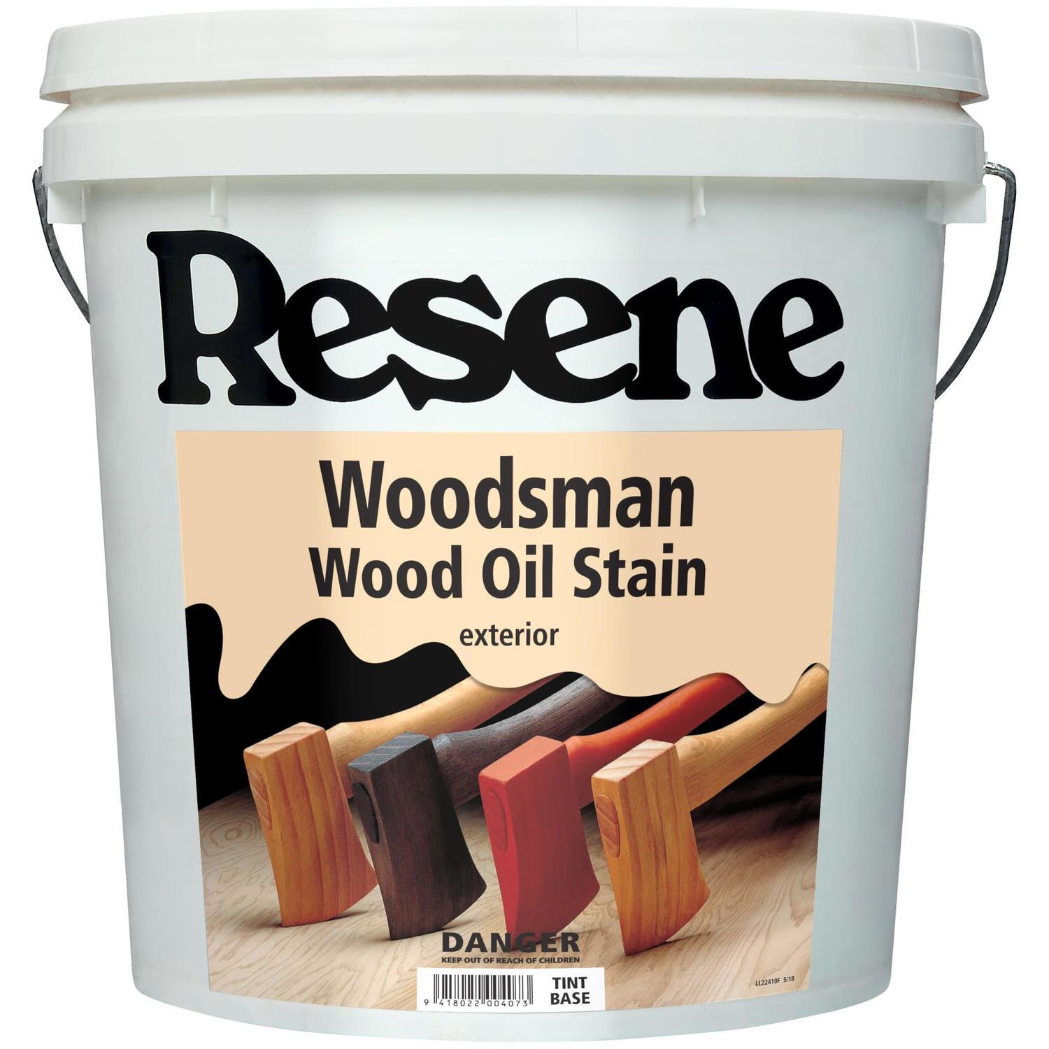 Resene Woodsman Wood Oil Stain 10L Tint Base Mitre10