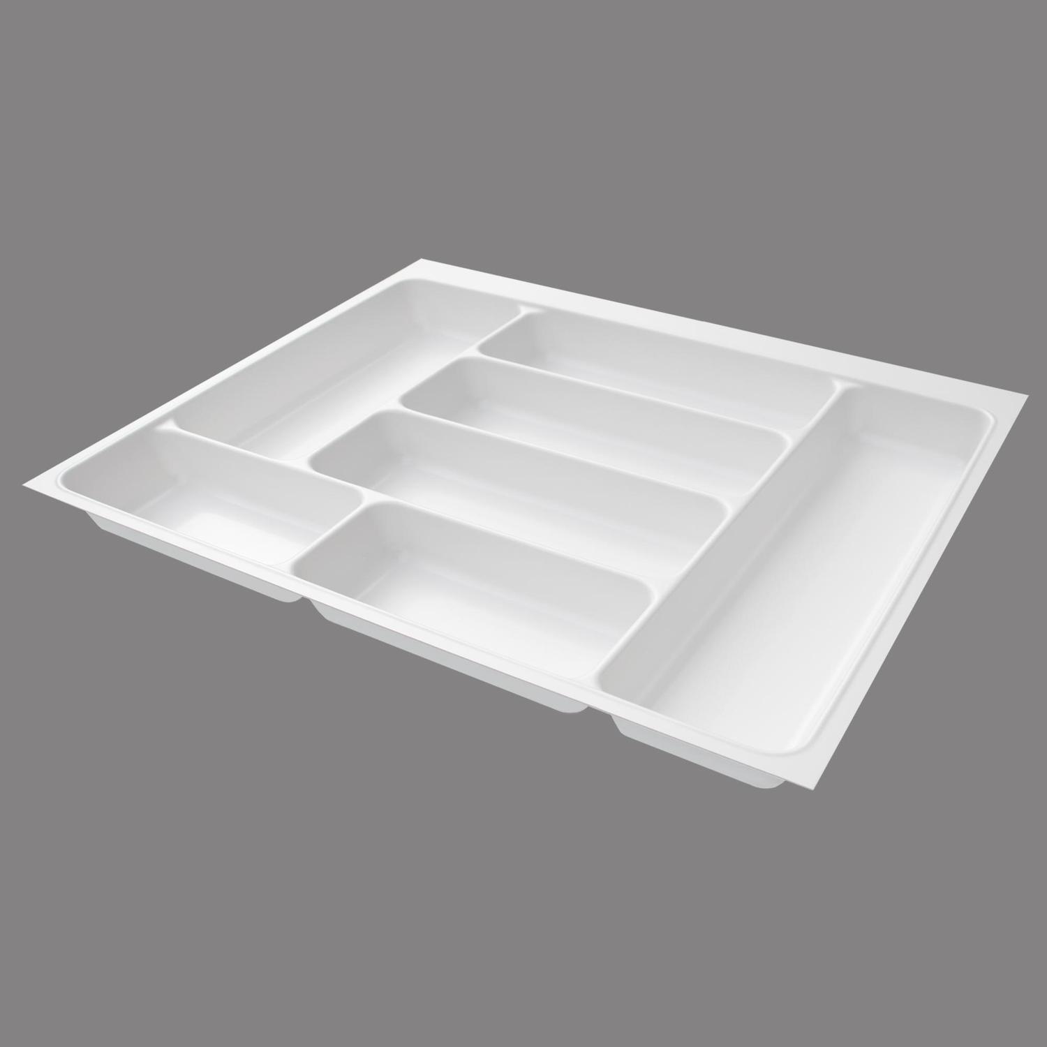 Hafele Home Smart Cutlery Tray 600mm White Mitre10