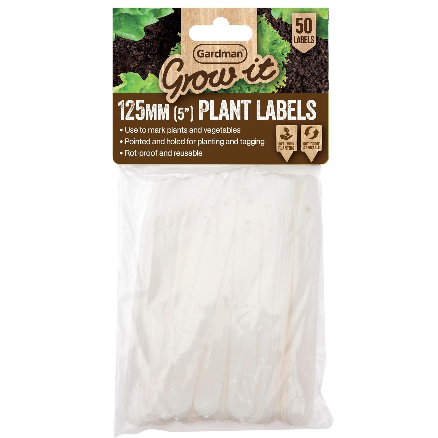 Grow It Garden Plant Label 125mm 50 Pack Mitre10
