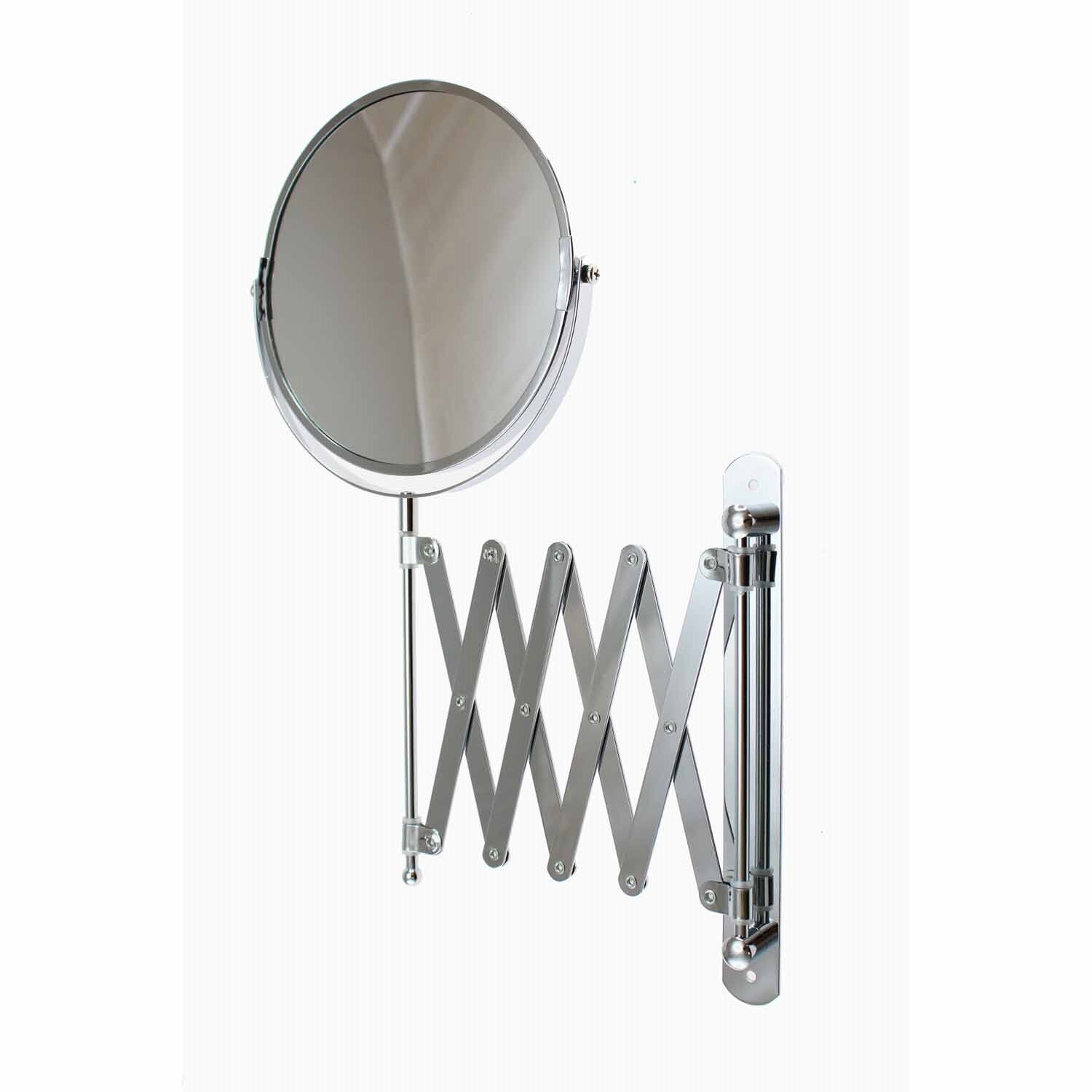 Legacy Extending Bathroom Mirror 175mm Chrome Frame Mitre10
