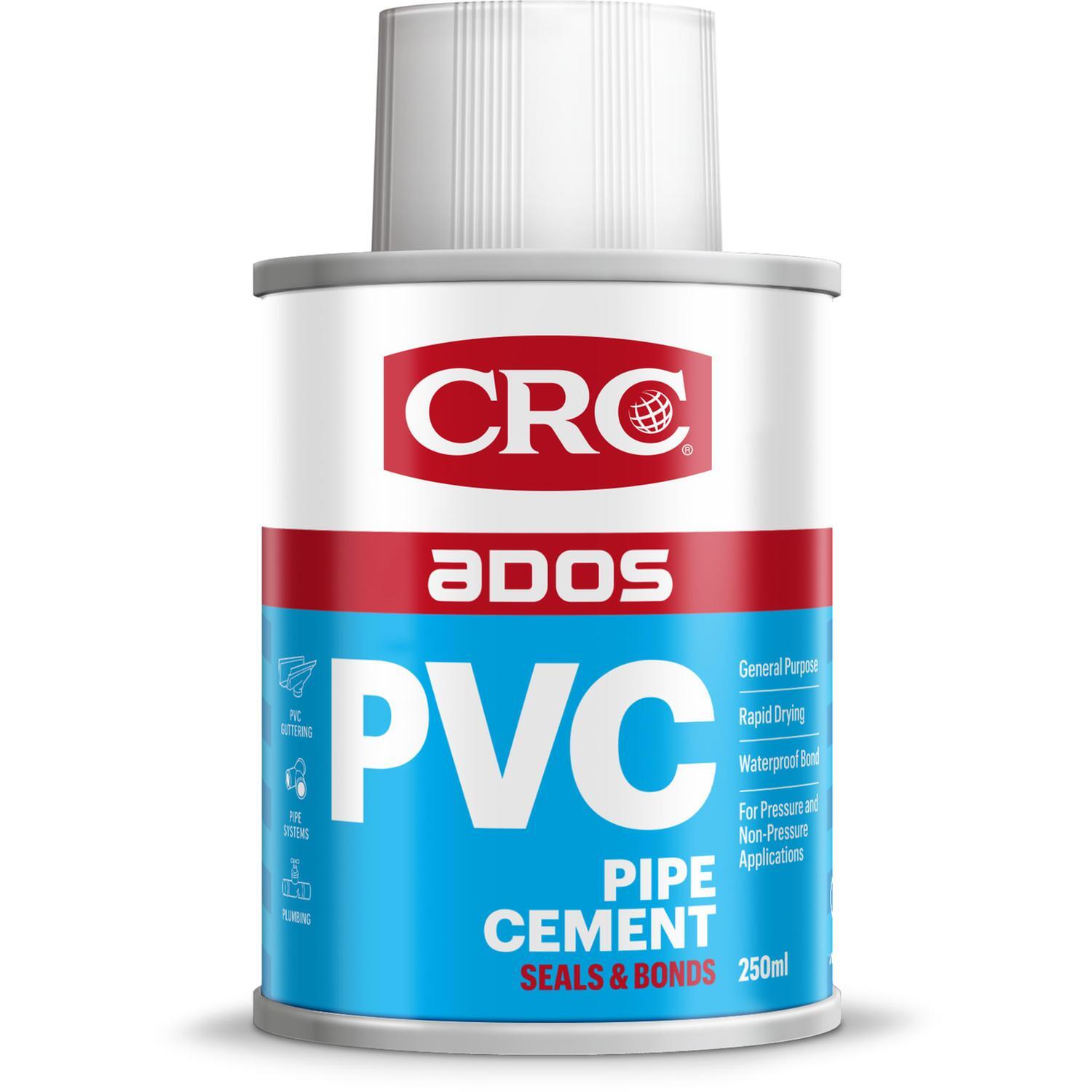 Ados PVC Pipe Cement 250ml Mitre10