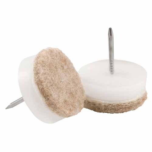 Soft Touch Felt Pads 29mm Oatmeal Mitre10