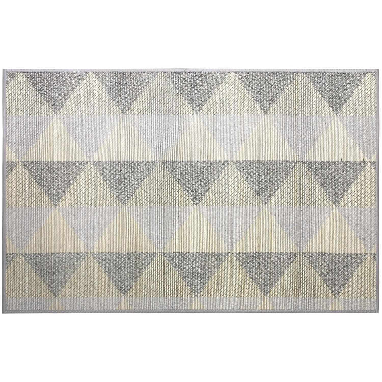 Bamboo Outdoor Rug Triangles Outdoor Rugs
