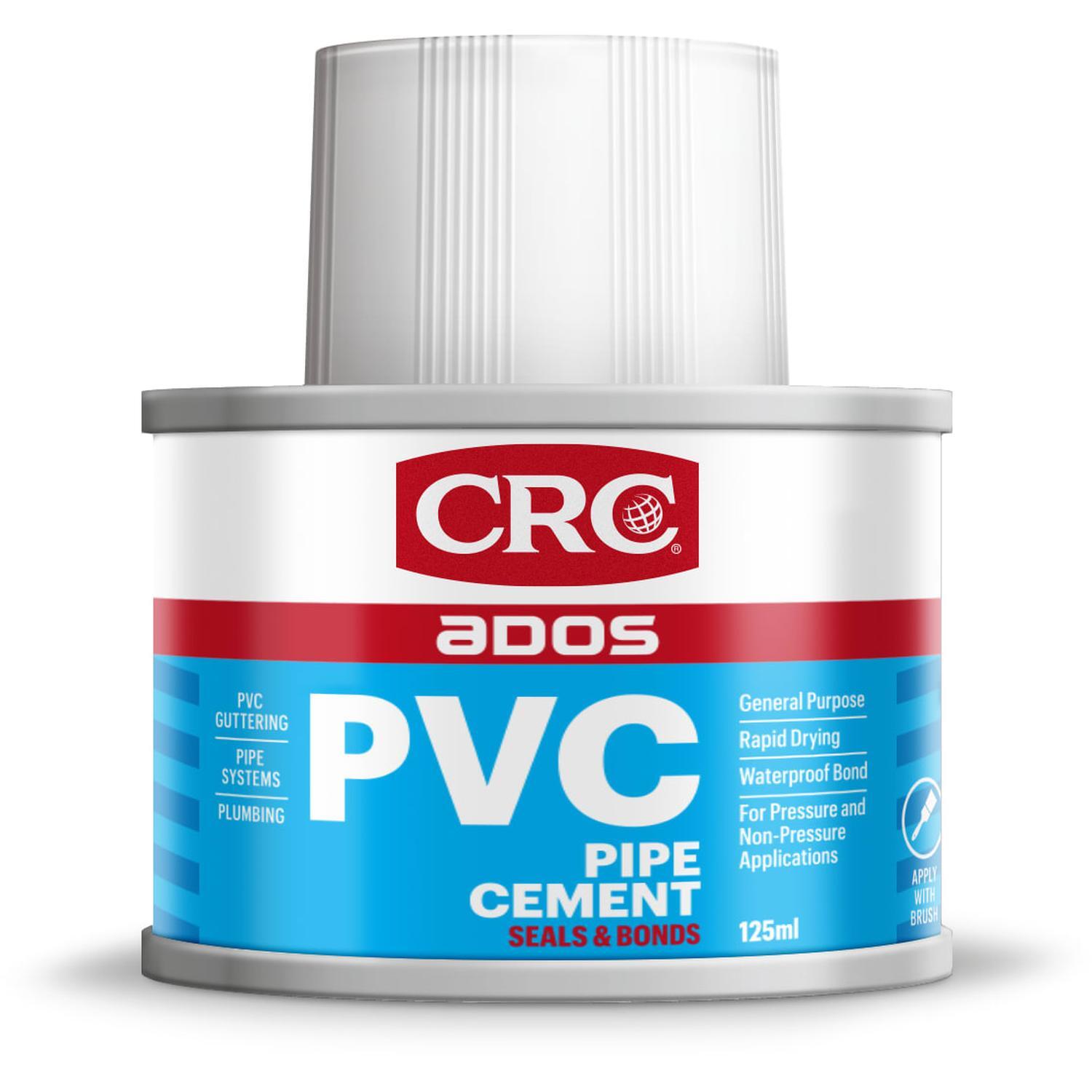 Ados PVC Pipe Cement Clear PVC Adhesive 125ml Clear. Mitre10