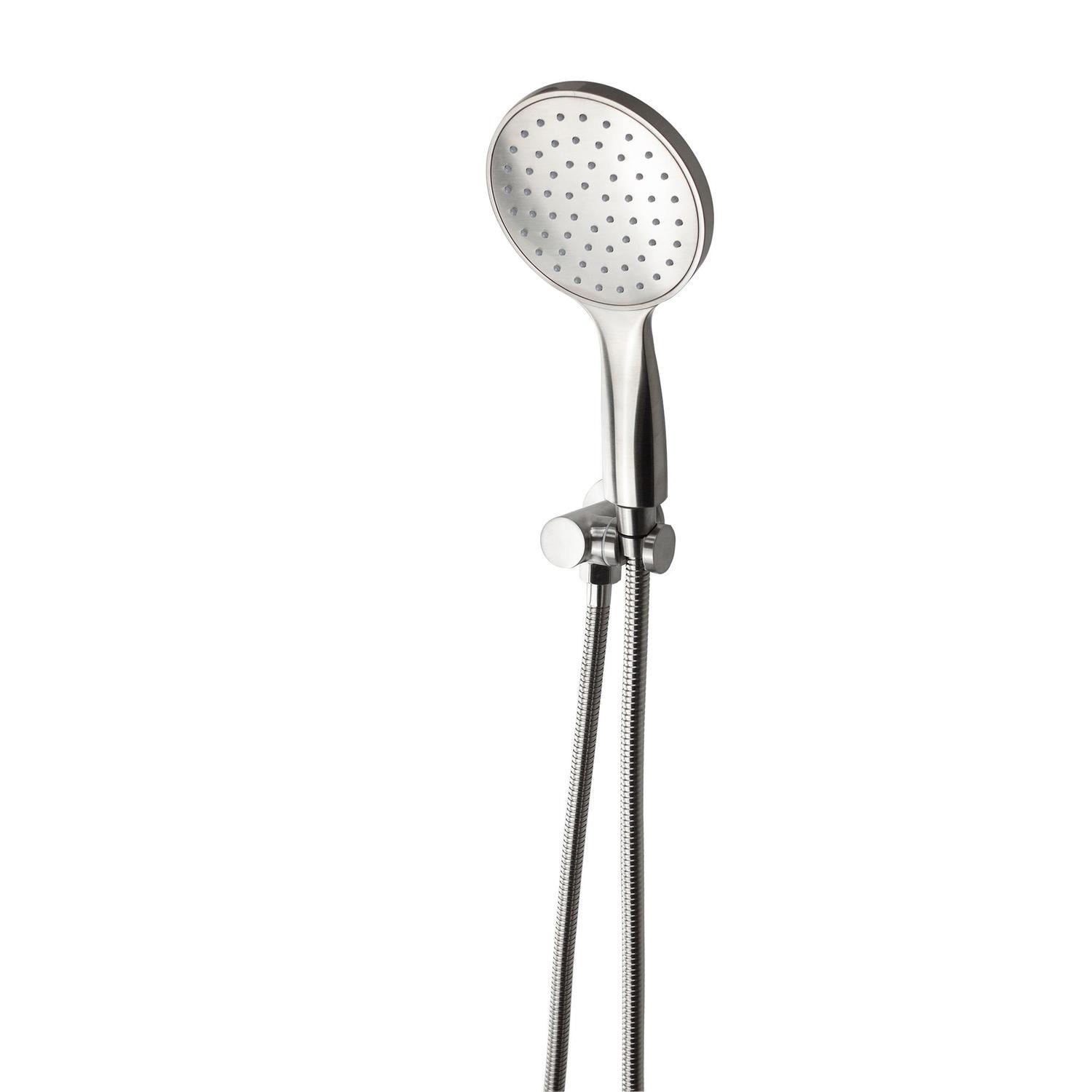 Aquatica CURVATO Shower Head Hose Holder Elbow Brushed Stainless