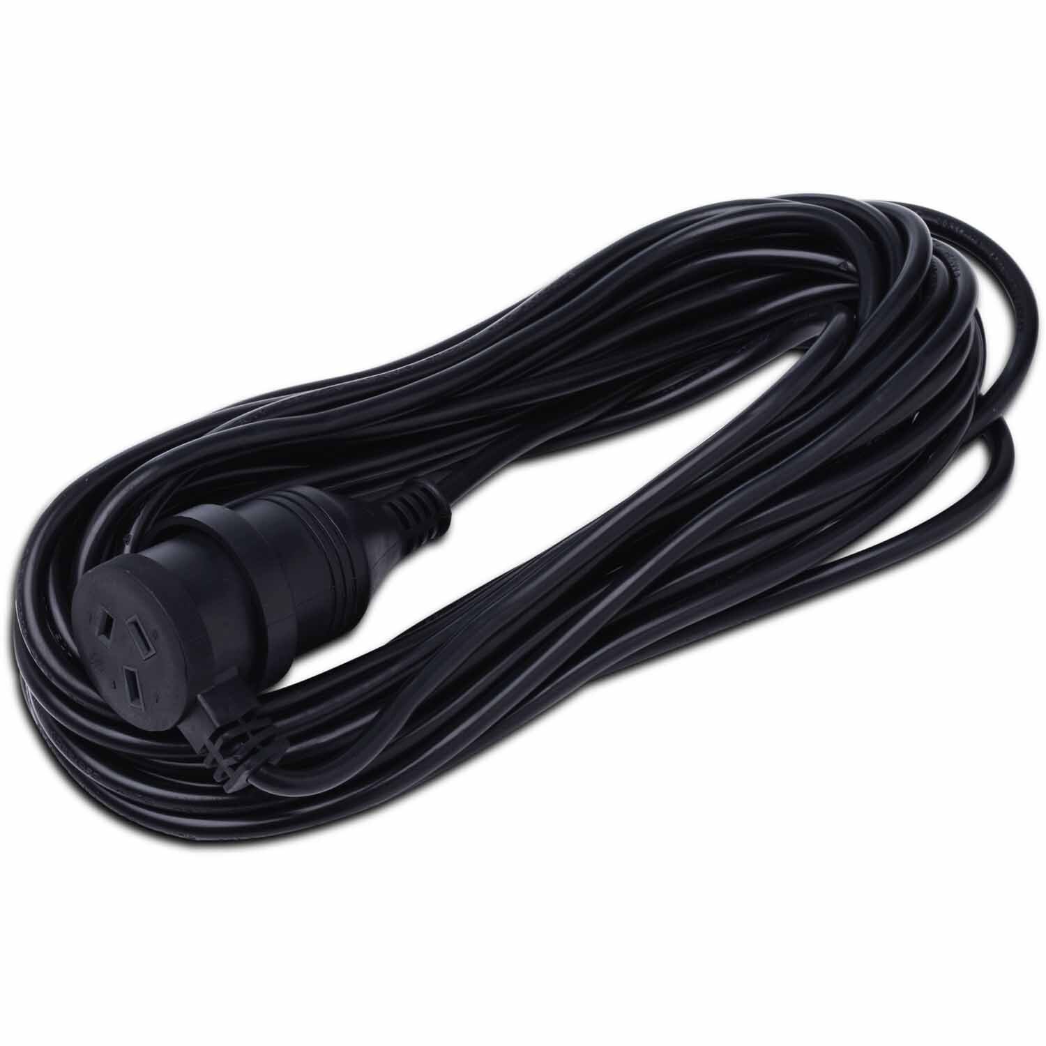 Black+Decker, Piggy Back Extension Lead 10m Black