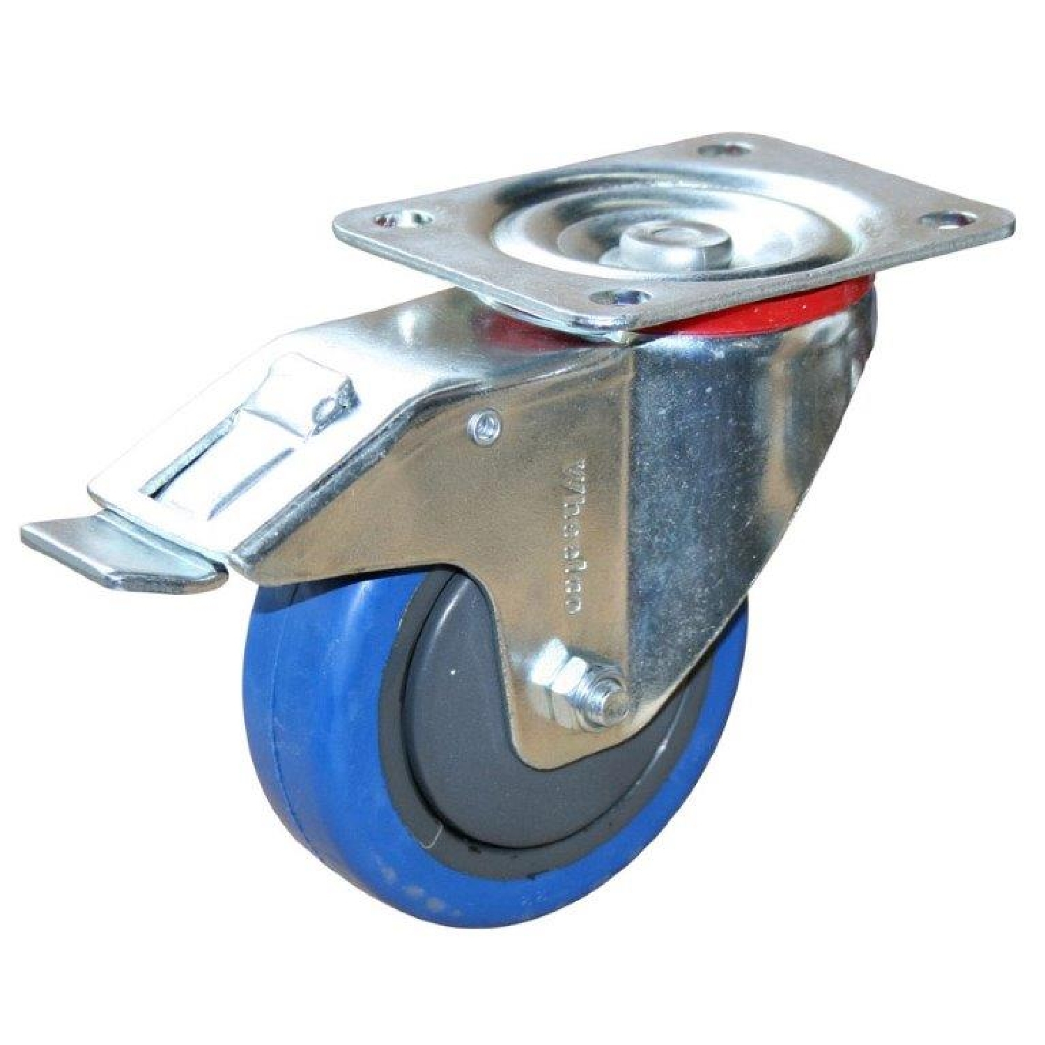 Castor Master | Castor 100mm Blue | Mitre10