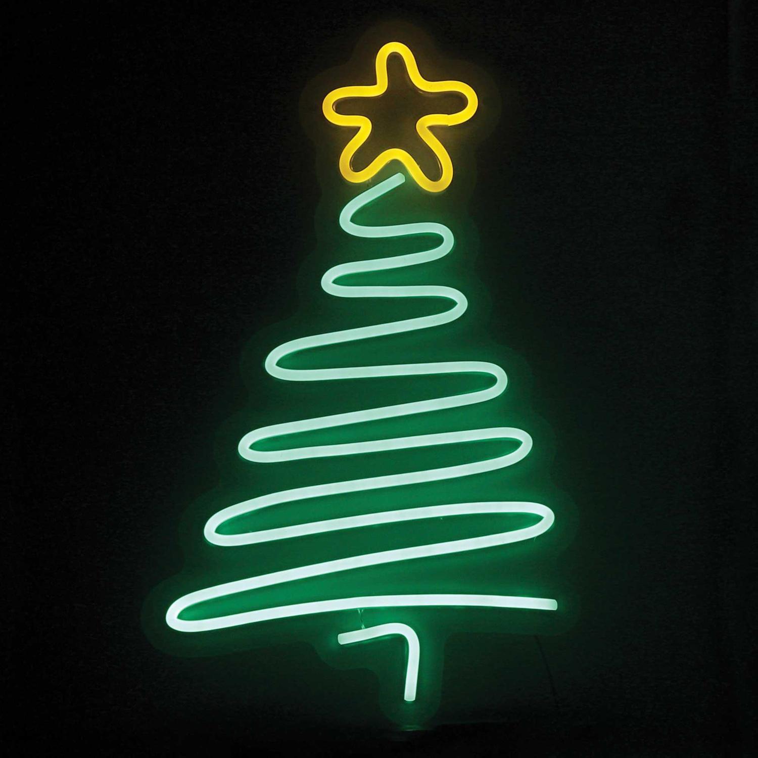 Everglow | Christmas Tree Neon Light | Mitre10