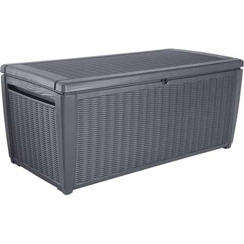 Keter | Sumatra Cushion Box 511 litre Grey | Mitre10