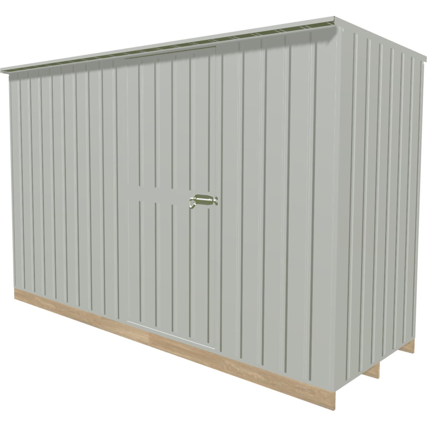 Garden Master | GM3011 Premium Garden Shed 3.03 x 1.08m Alu-Zinc | Mitre10