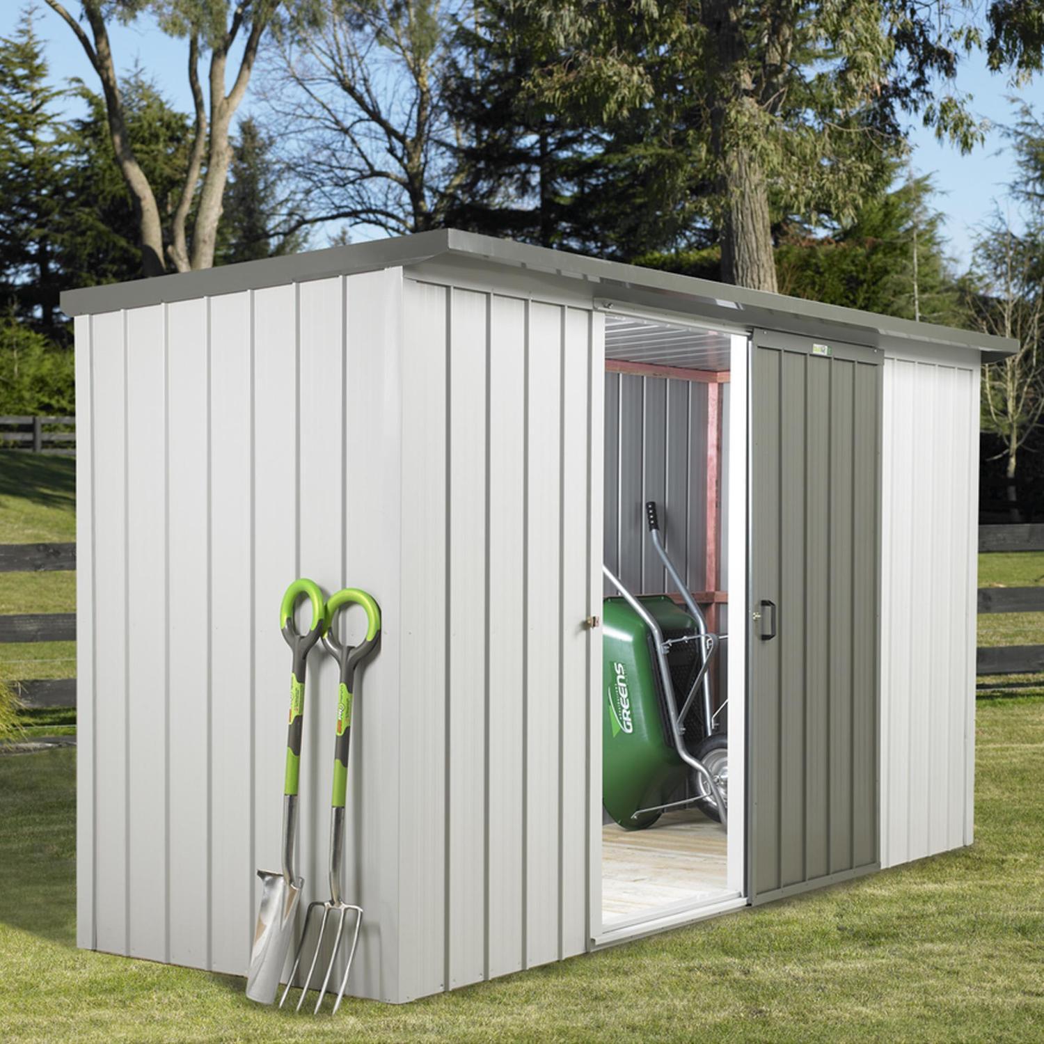 Duratuf | KL3 Kiwi Garden Shed 3.38 x 1.21m Assorted Colours | Mitre10