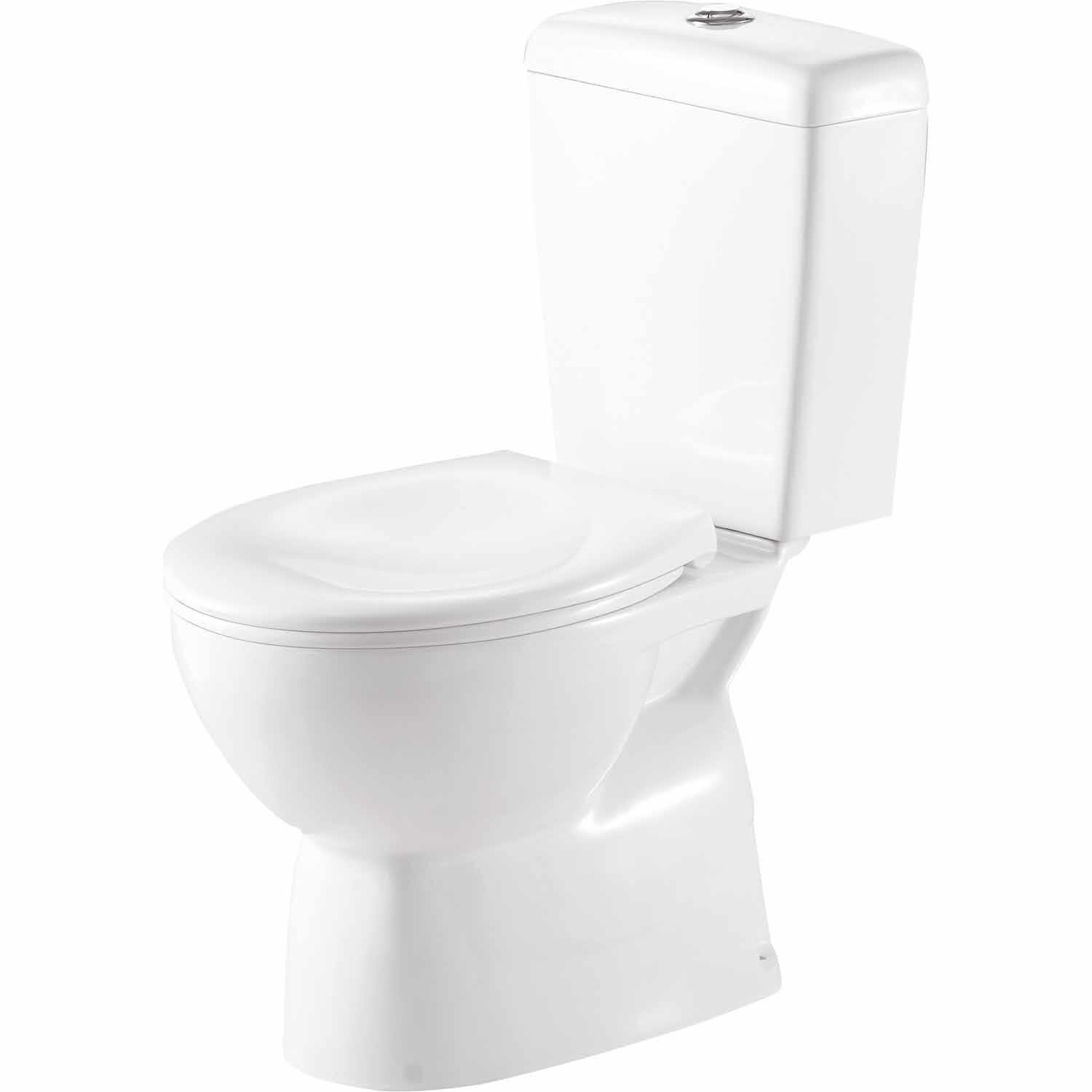 Nouveau Toilet Suite STrap W 380mm D 640mm H 850mm White Mitre10