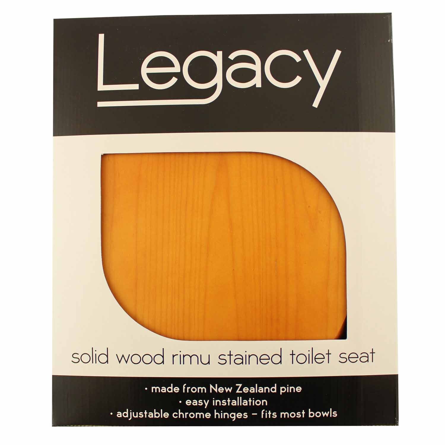 Legacy Toilet Seat 430 x 370mm Mitre10