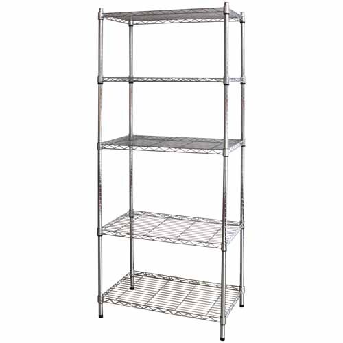 Wire Chrome Shelving | Indoor Shelving Units