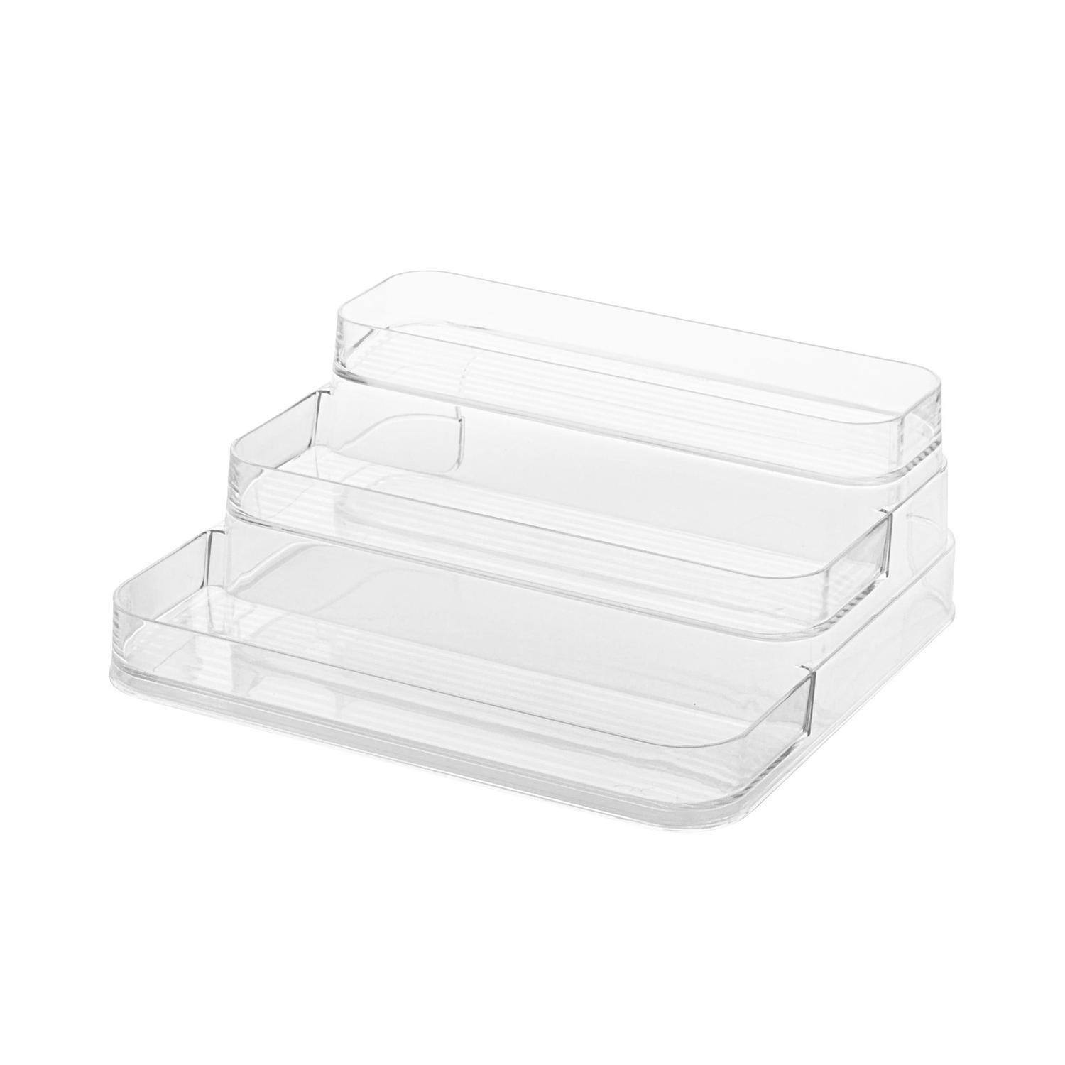 Eaglewiz Silver Crush Jewel Diamante Mirrored Glass Crystal Jewellery Organiser Box Storage Crushed Diamond Chest Box Jewelry Women Trinket Drawers - View #2