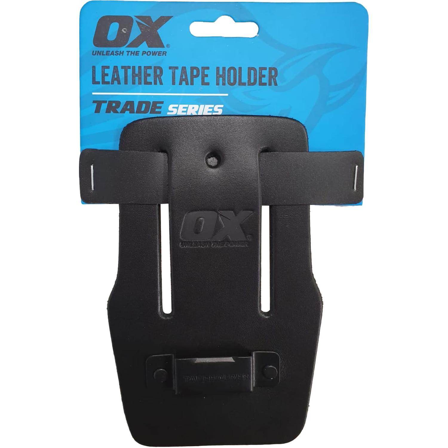 Ox | Leather Tape Measure Clip Holder | Mitre10