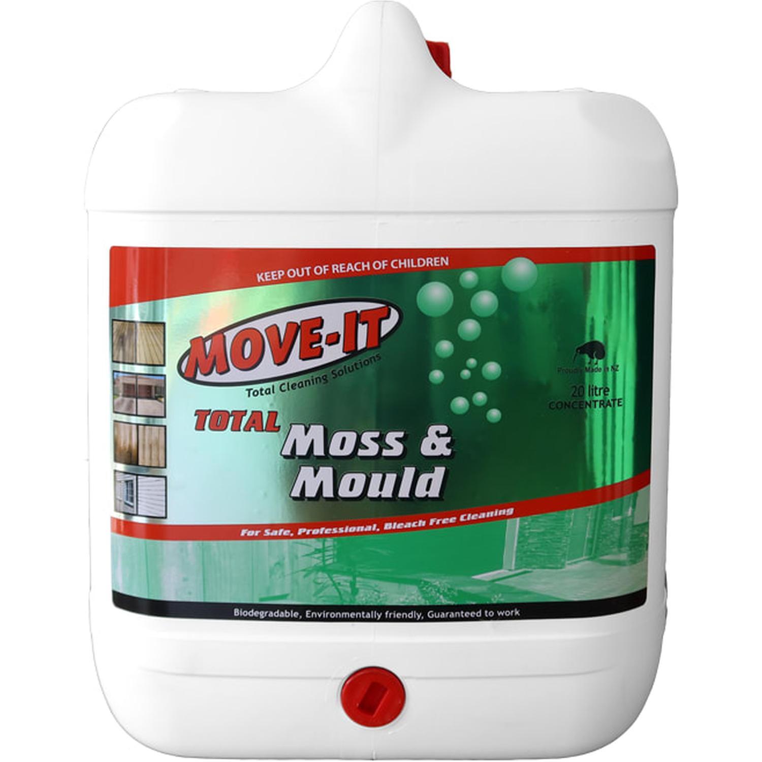 MoveIt Moss & Mould Remover 20 Litre Blue Mitre10