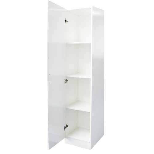 Nouveau | Single Door Cupboard H: 1800mm, W: 400mm, D: 415mm White ...