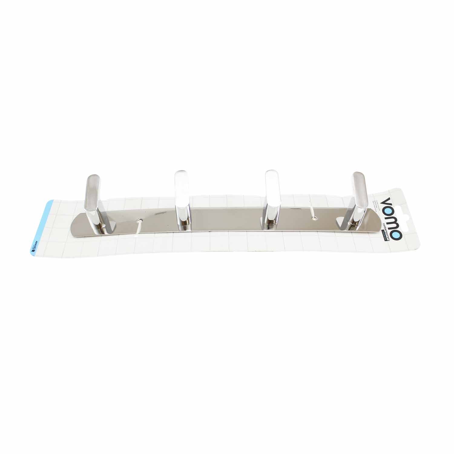Legacy Contemporary Robe Hook Rack With 4 Hooks 330mm Mitre10