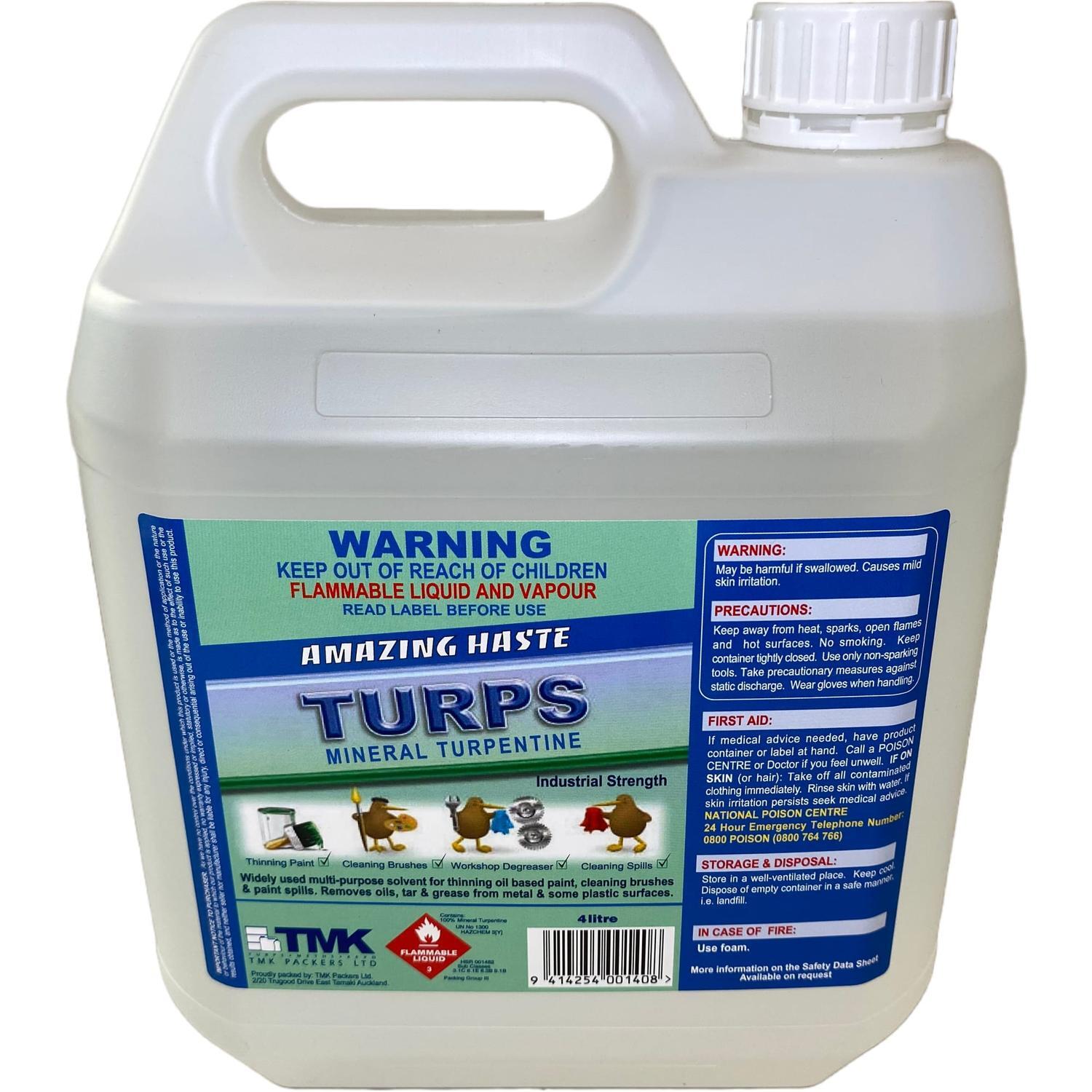 Mineral Turpentine Paint Thinners & Solvents