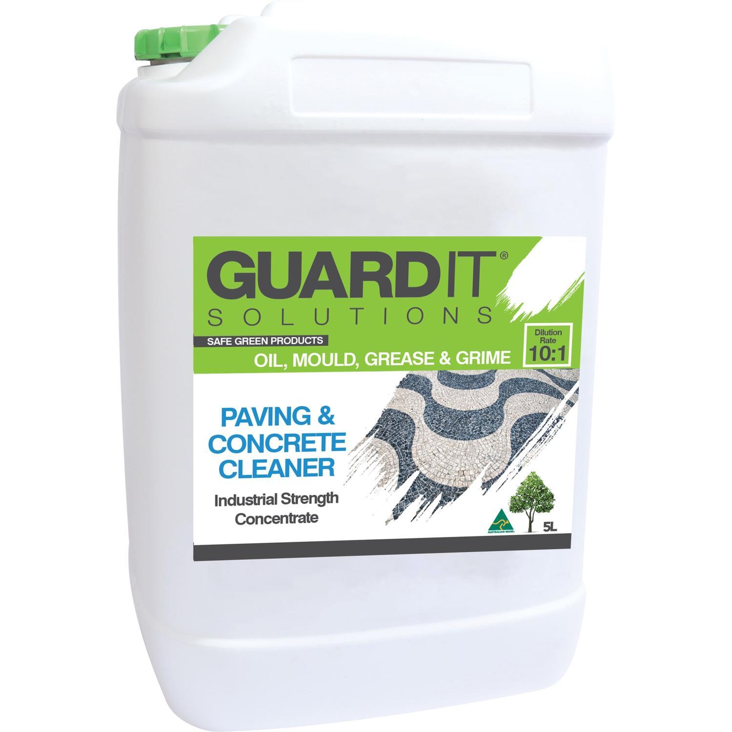 GUARDIT Paving and Concrete Cleaner Water based 5 litre Mitre10