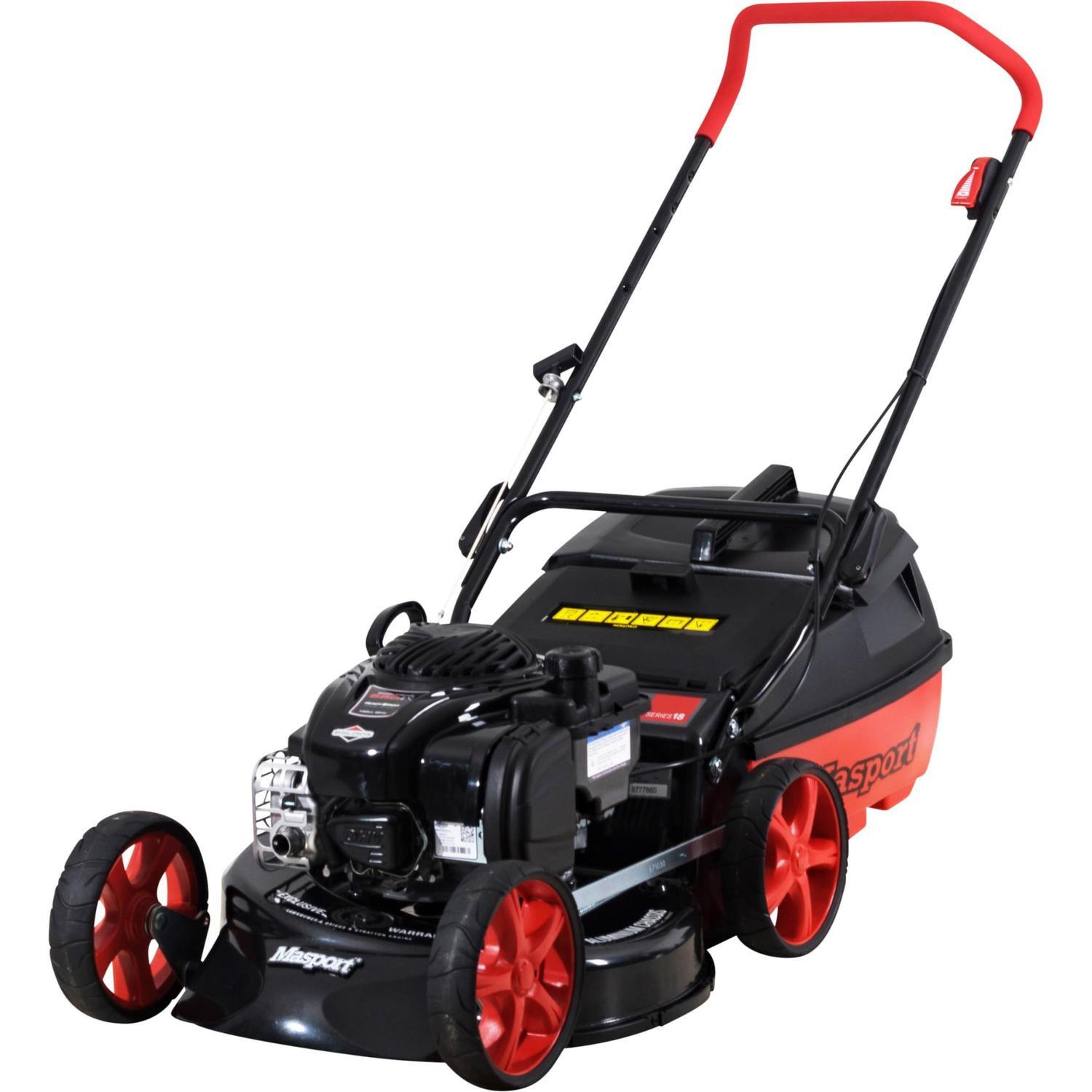 Masport black store viper electric mower