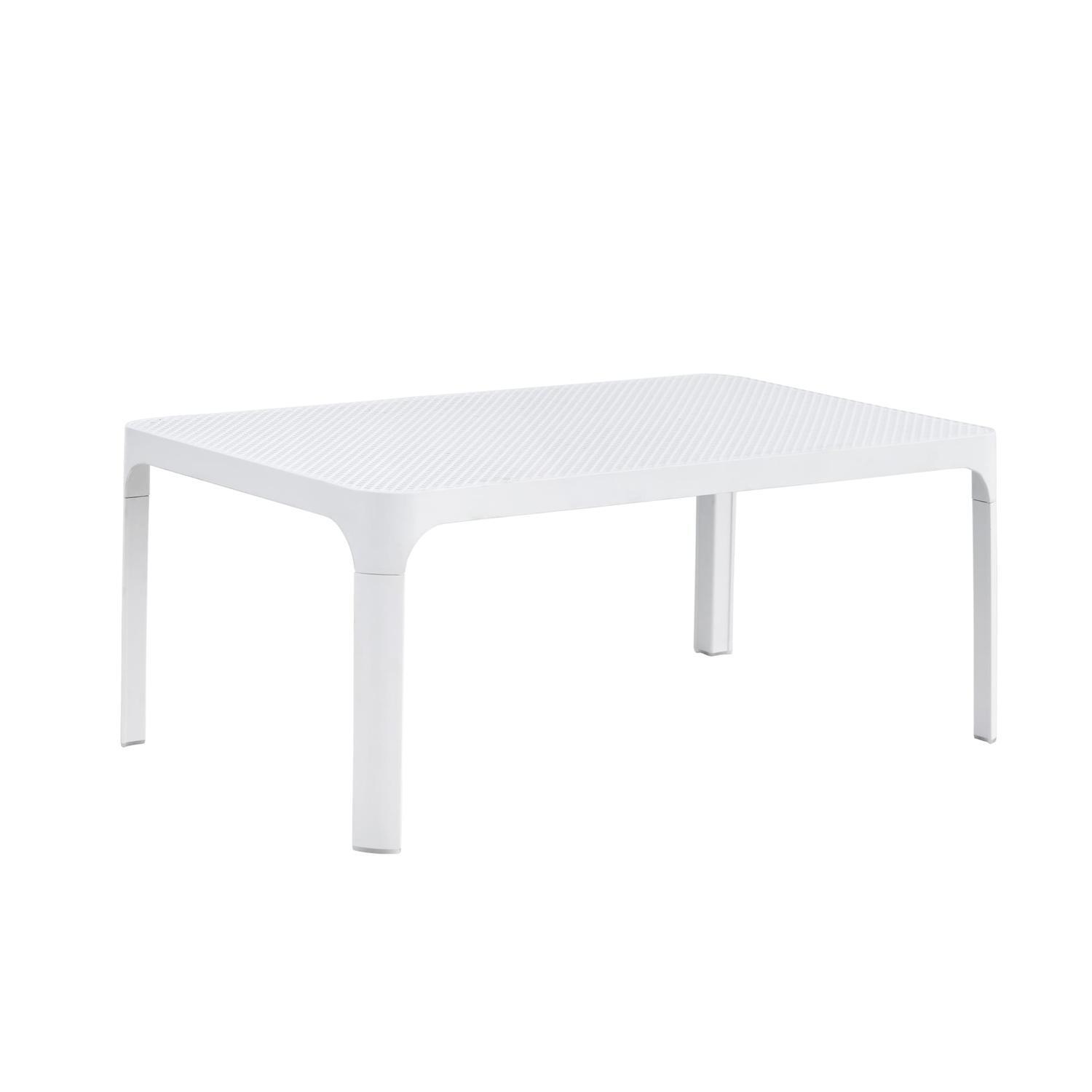 Nouveau | Vivid Outdoor Resin Coffee Table White | Mitre10
